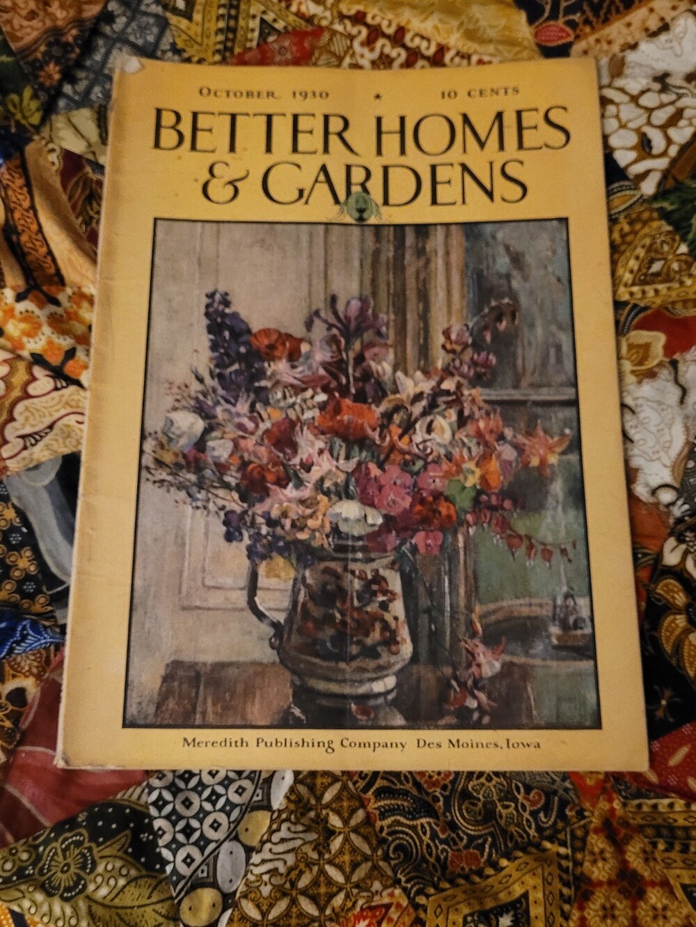 Better Homes And Gardens Vintage October 1930
